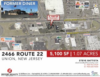 More details for 2466 Route 22, Union, NJ - Retail for Lease