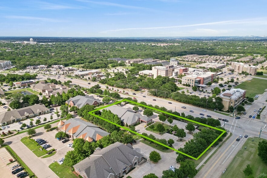 4351 Long Prairie Rd, Flower Mound, TX for lease - Aerial - Image 3 of 12