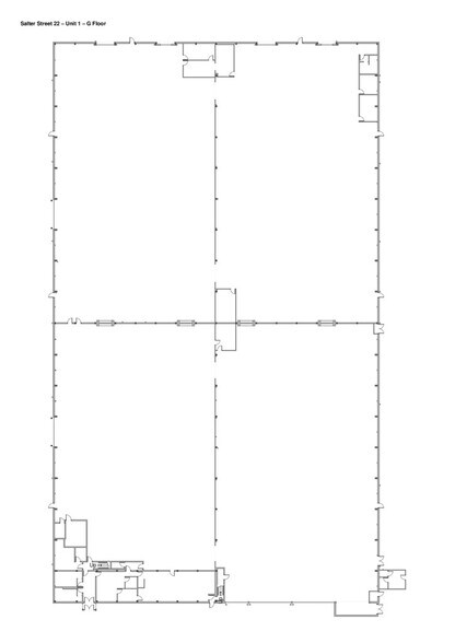 24 Salter St, London for lease - Floor Plan - Image 2 of 9
