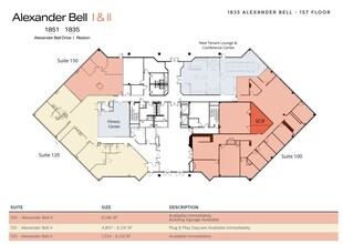 1851 Alexander Bell Dr, Reston, VA for lease Floor Plan- Image 1 of 1