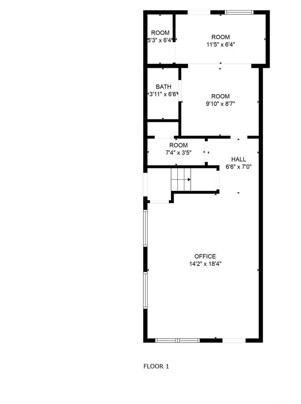 133 Cortland St, Lindenhurst, NY for lease Floor Plan- Image 1 of 1