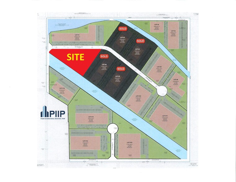 S. San Juan Road, Pharr, TX for lease - Plat Map - Image 2 of 4