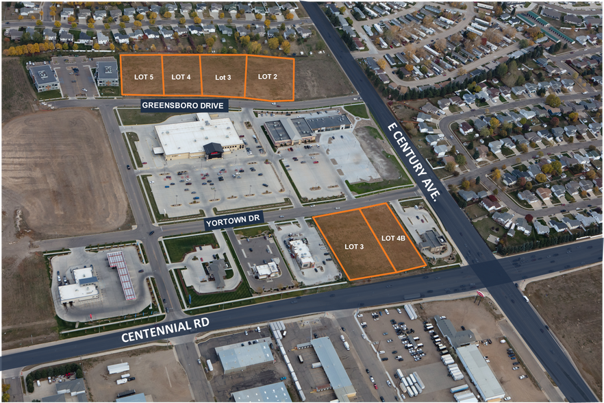 E Century Ave, Bismarck, ND for sale - Building Photo - Image 1 of 10