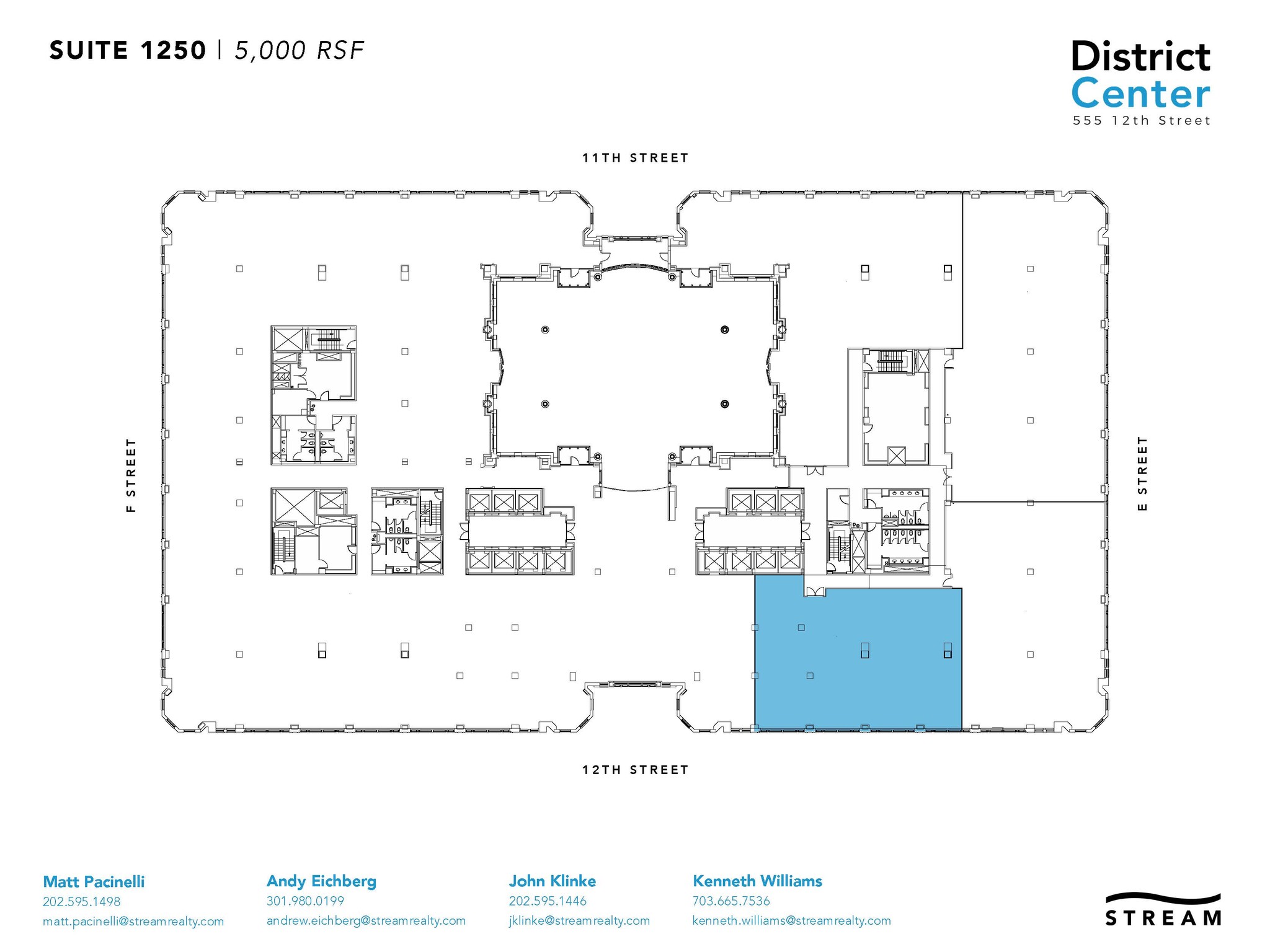 555 12th St NW, Washington, DC for lease Floor Plan- Image 1 of 1