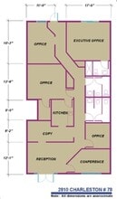 2810 W Charleston Blvd, Las Vegas, NV for lease Floor Plan- Image 1 of 1