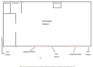 W5037 Amy Ave, Kaukauna, WI for lease Floor Plan- Image 2 of 2