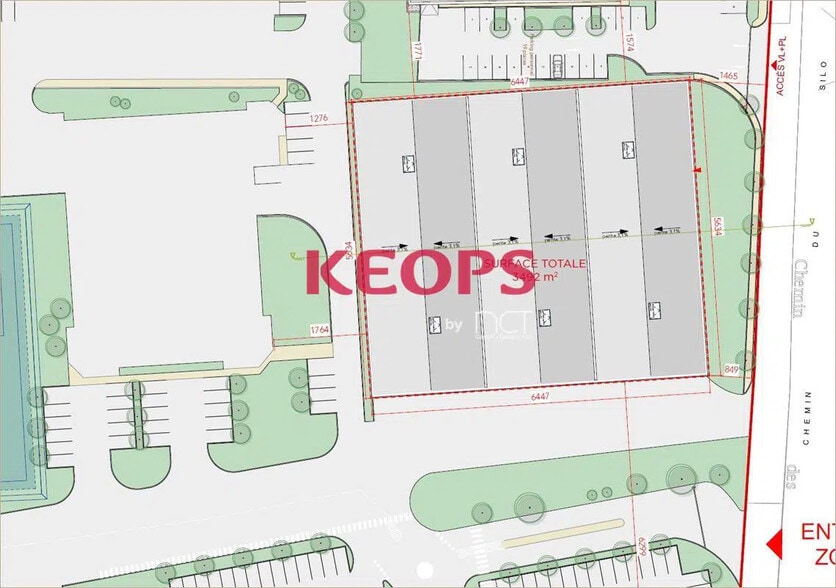 Industrial in Toulouse for lease - Site Plan - Image 2 of 5