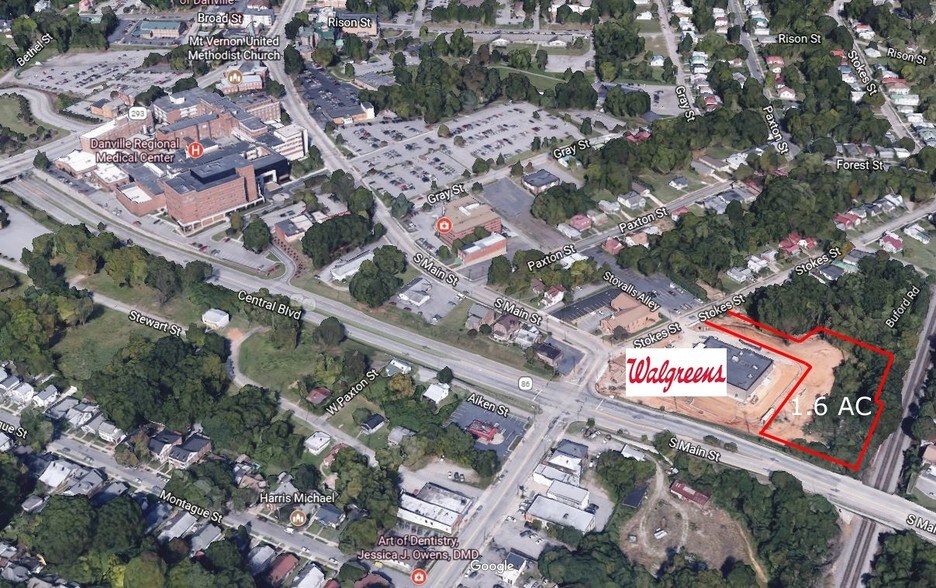 S Main St, Danville, VA 24541