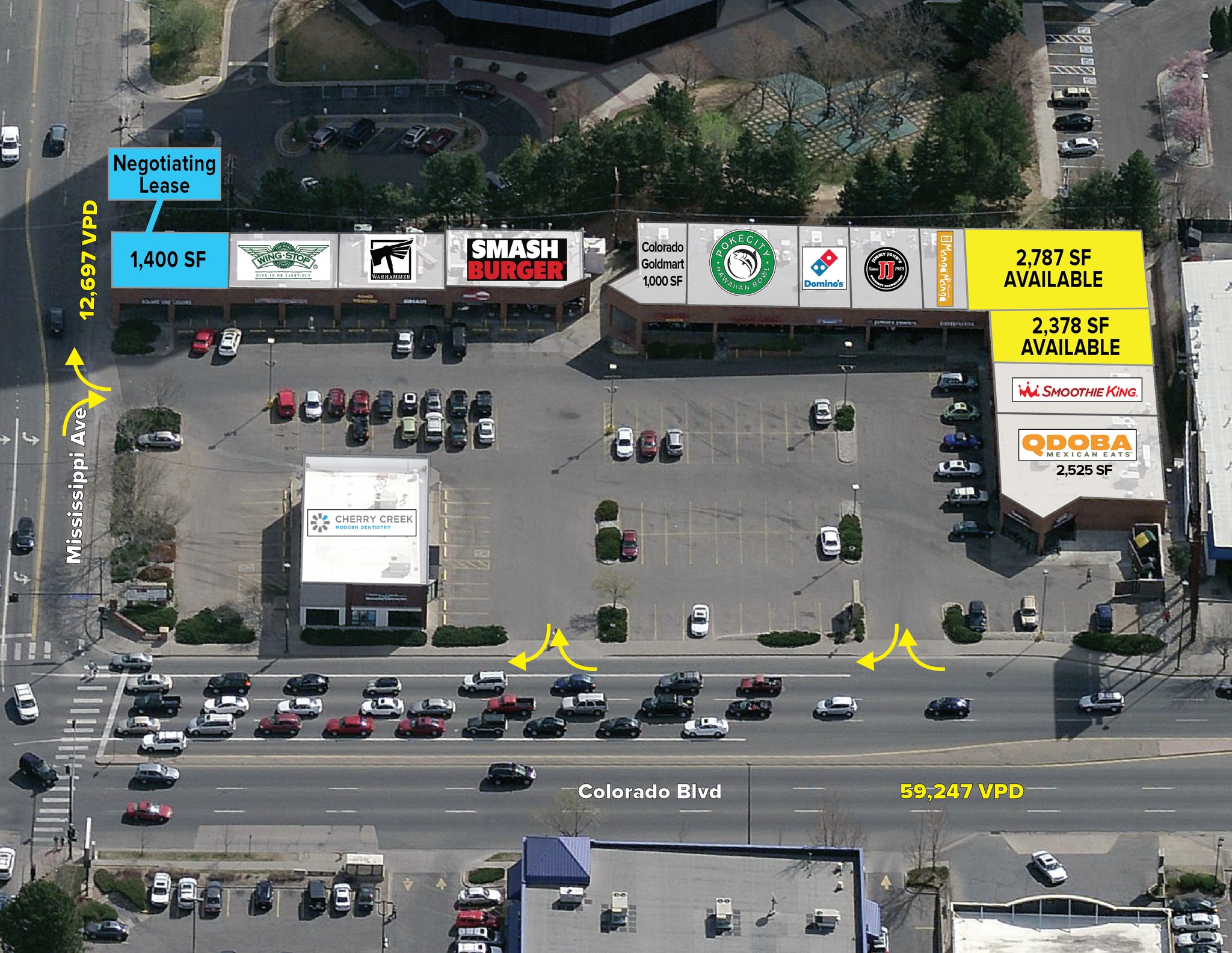 1124-1156 S Colorado Blvd, Denver, CO for lease Interior Photo- Image 1 of 1