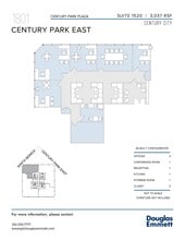 1801 Century Park E, Los Angeles, CA for lease Floor Plan- Image 1 of 1