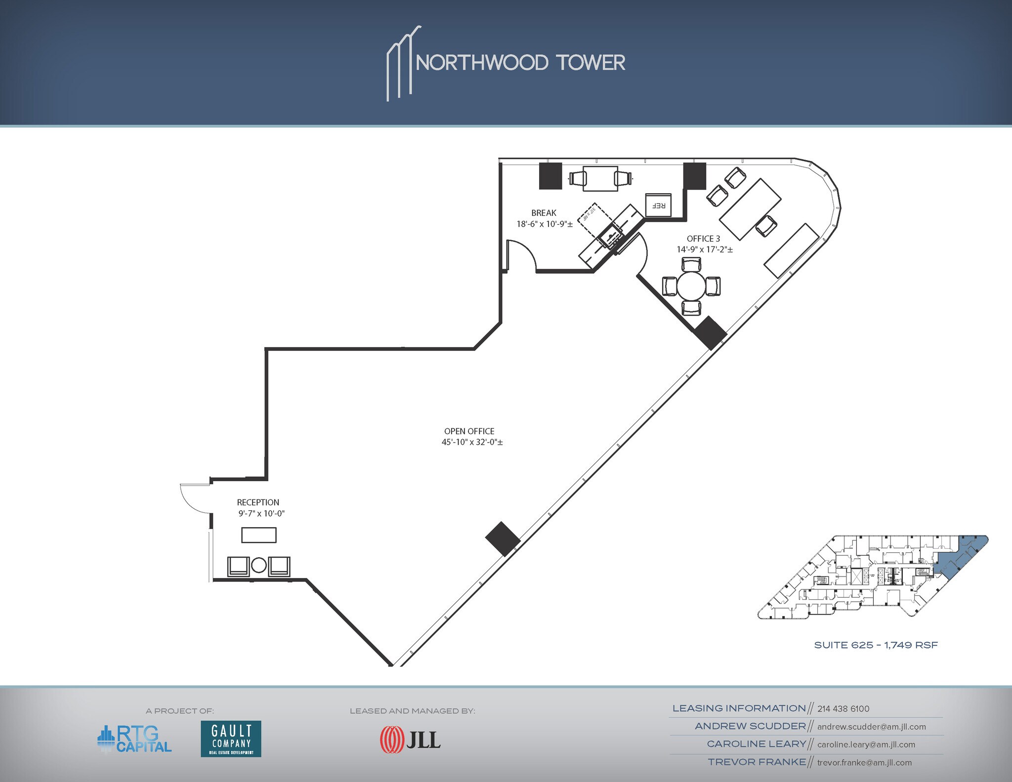 5757 Alpha Rd, Dallas, TX for lease Floor Plan- Image 1 of 2
