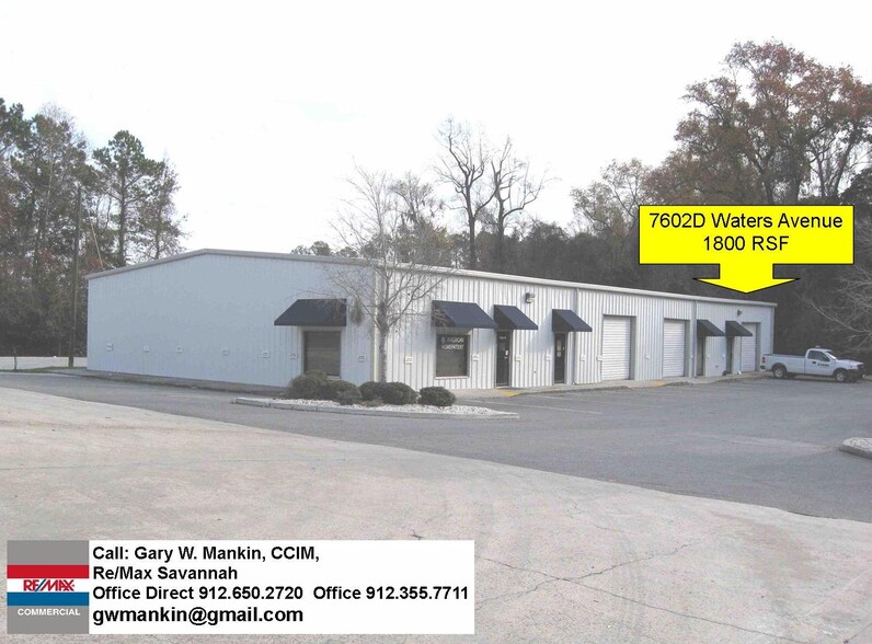 7602 Waters Ave, Savannah, GA for lease - Building Photo - Image 1 of 2