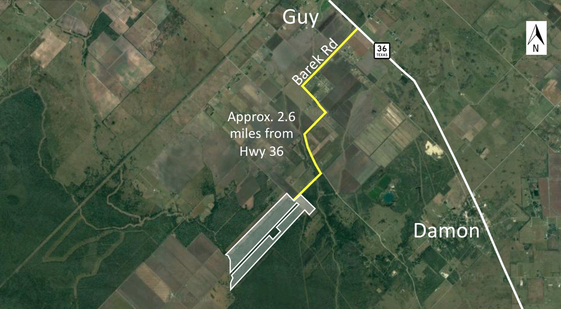 522 CR, Damon, TX 77444 Land for Sale