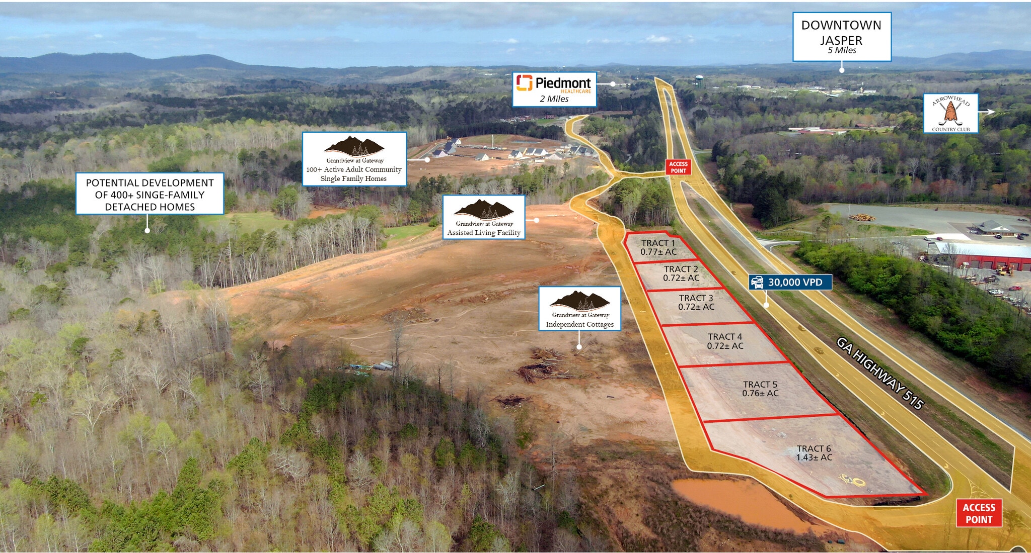 Highway 515, Jasper, GA for sale Building Photo- Image 1 of 1