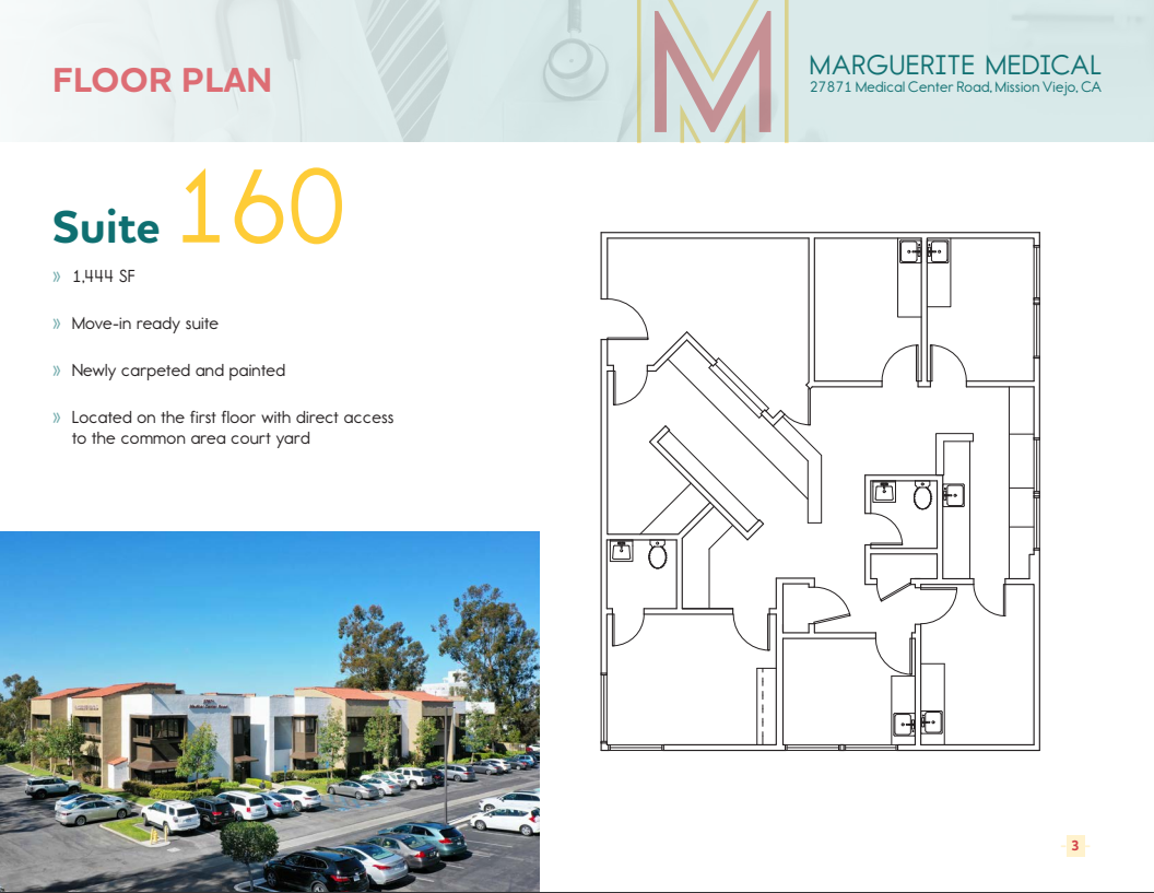 27871 Medical Center Rd, Mission Viejo, CA for lease Floor Plan- Image 1 of 1