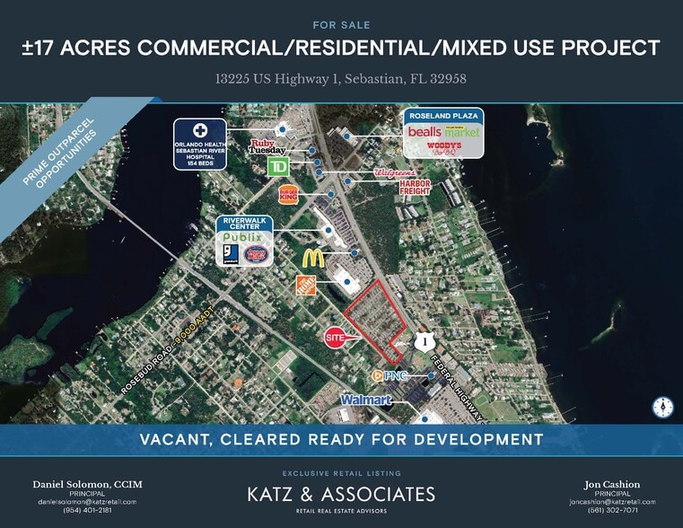 13225-13228 US Highway 1, Sebastian, FL for sale - Building Photo - Image 1 of 2