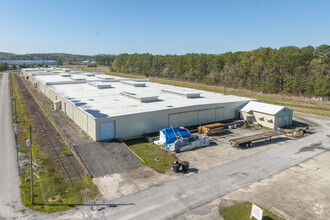 407 Rains Air Depot Rd, Gadsden, AL - aerial  map view