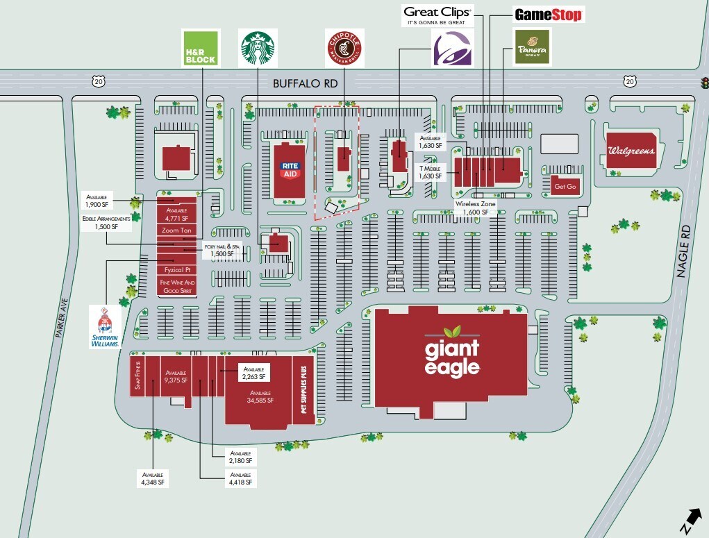 4165 Buffalo Rd, Erie, PA 16510 Chipotle Erie, PA