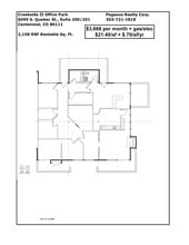6053-6099 S Quebec St, Englewood, CO for lease Floor Plan- Image 1 of 1