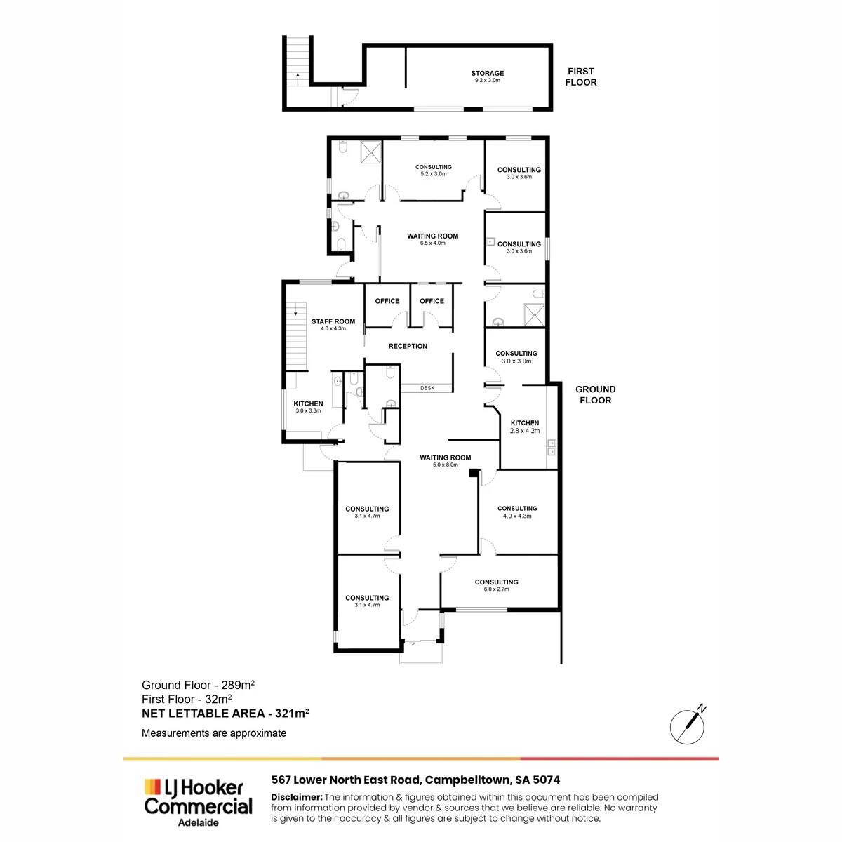 567 Lower North East Rd, CAMPBELLTOWN for lease Floor Plan- Image 1 of 11