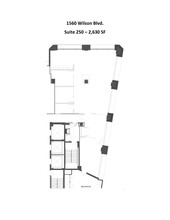 1560 Wilson Blvd, Arlington, VA for lease Site Plan- Image 2 of 3