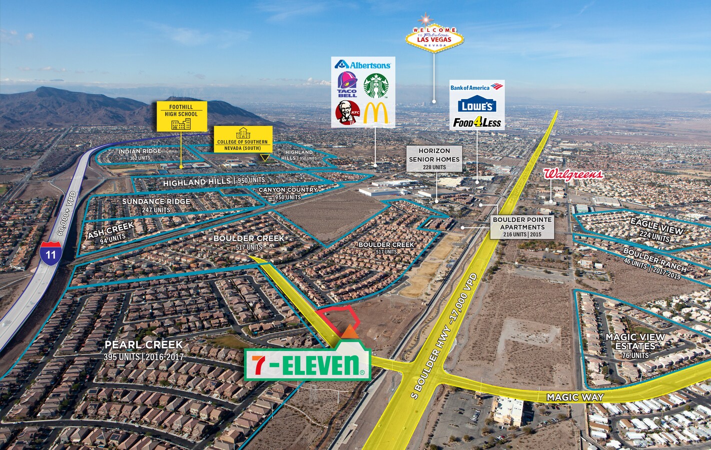 Nwc Of South Boulder Highway & South Magic Way, Henderson, NV 89002