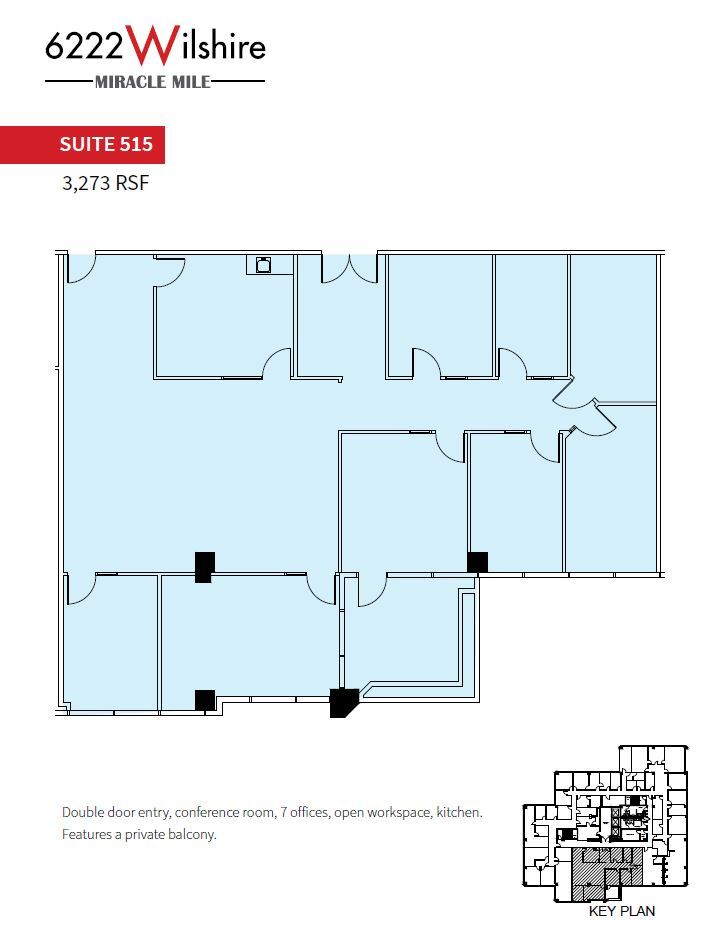 6222 Wilshire Blvd, Los Angeles, CA for lease Floor Plan- Image 1 of 1