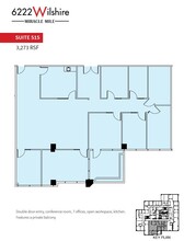 6222 Wilshire Blvd, Los Angeles, CA for lease Floor Plan- Image 1 of 1