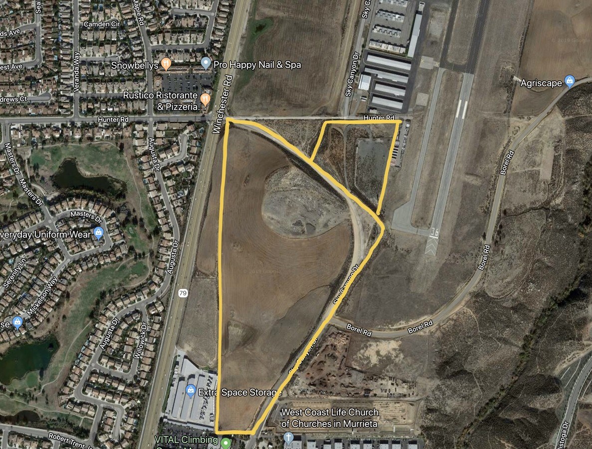French Valley Airport, Murrieta, CA, 92563 Commercial Land For Sale