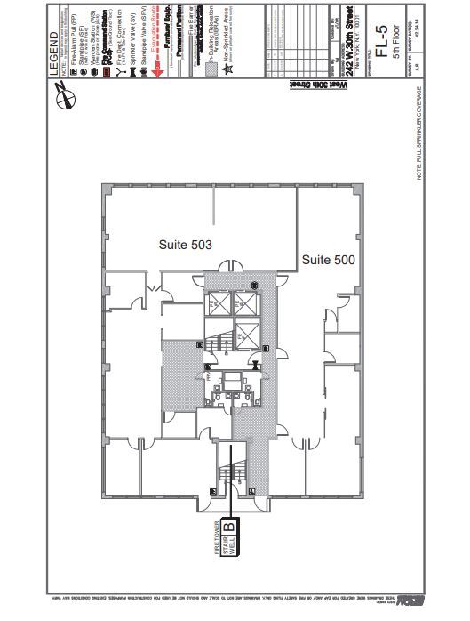 242 W 30th St, New York, NY for lease Floor Plan- Image 1 of 1