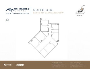 2175 N California Blvd, Walnut Creek, CA for lease Floor Plan- Image 1 of 1