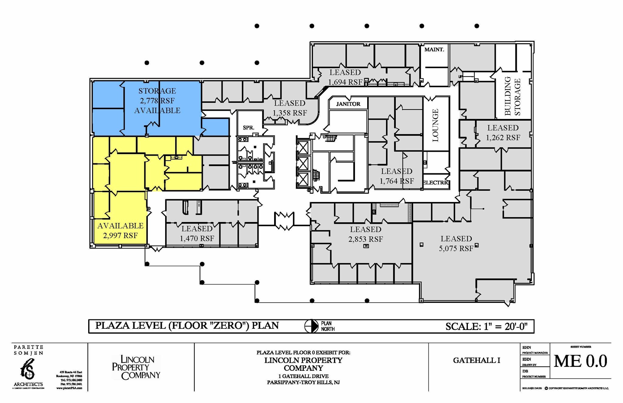 1 Gatehall Dr, Parsippany, NJ for lease Floor Plan- Image 1 of 1