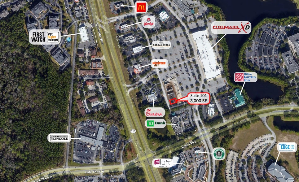 4549 Southside Blvd, Jacksonville, FL for lease - Building Photo - Image 2 of 4