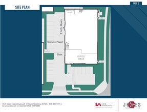 8930 Center Ave, Rancho Cucamonga, CA for lease Floor Plan- Image 1 of 2