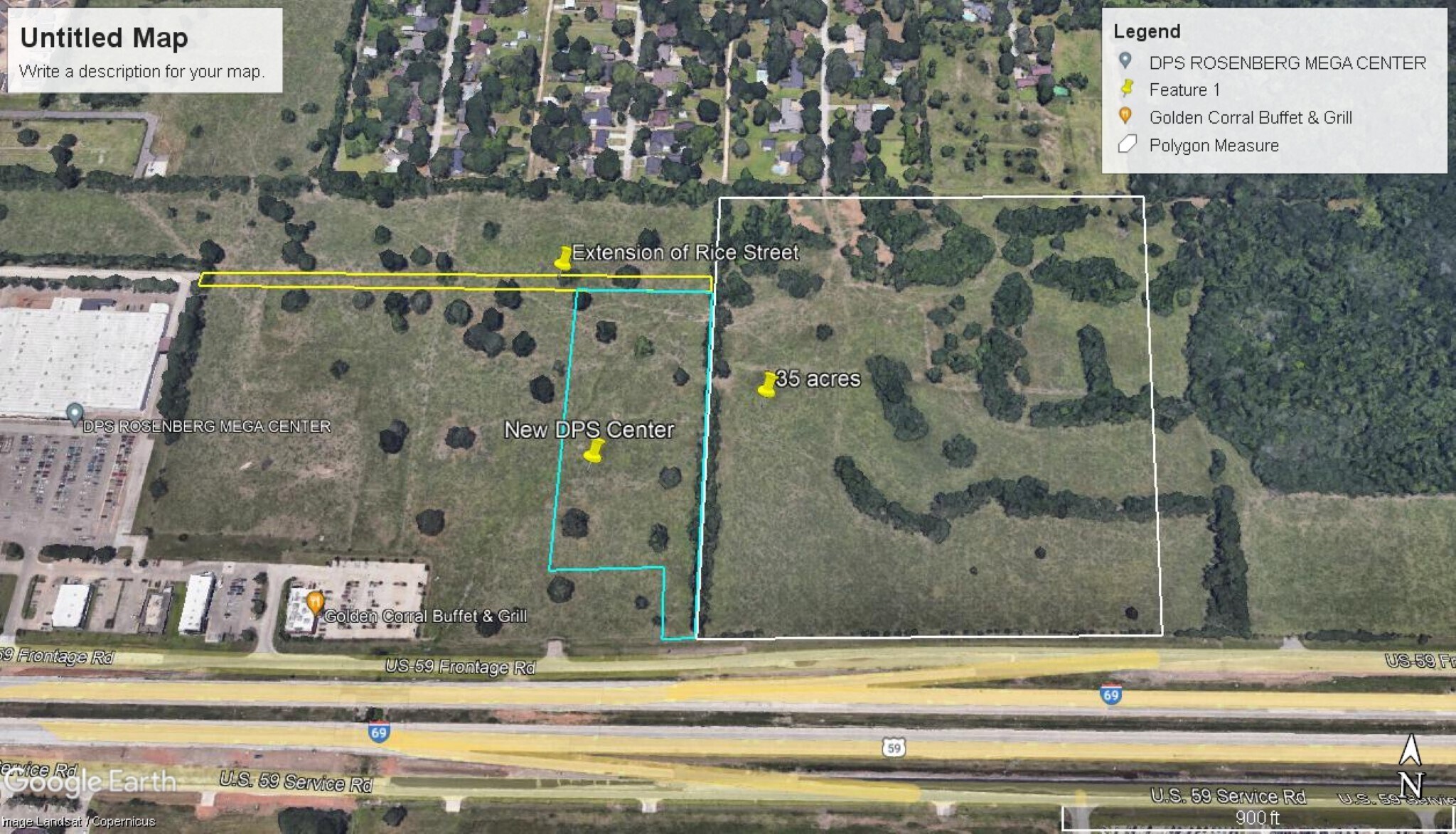 0 Highway 59 & Hartledge Rd, Rosenberg, TX for sale Building Photo- Image 1 of 1