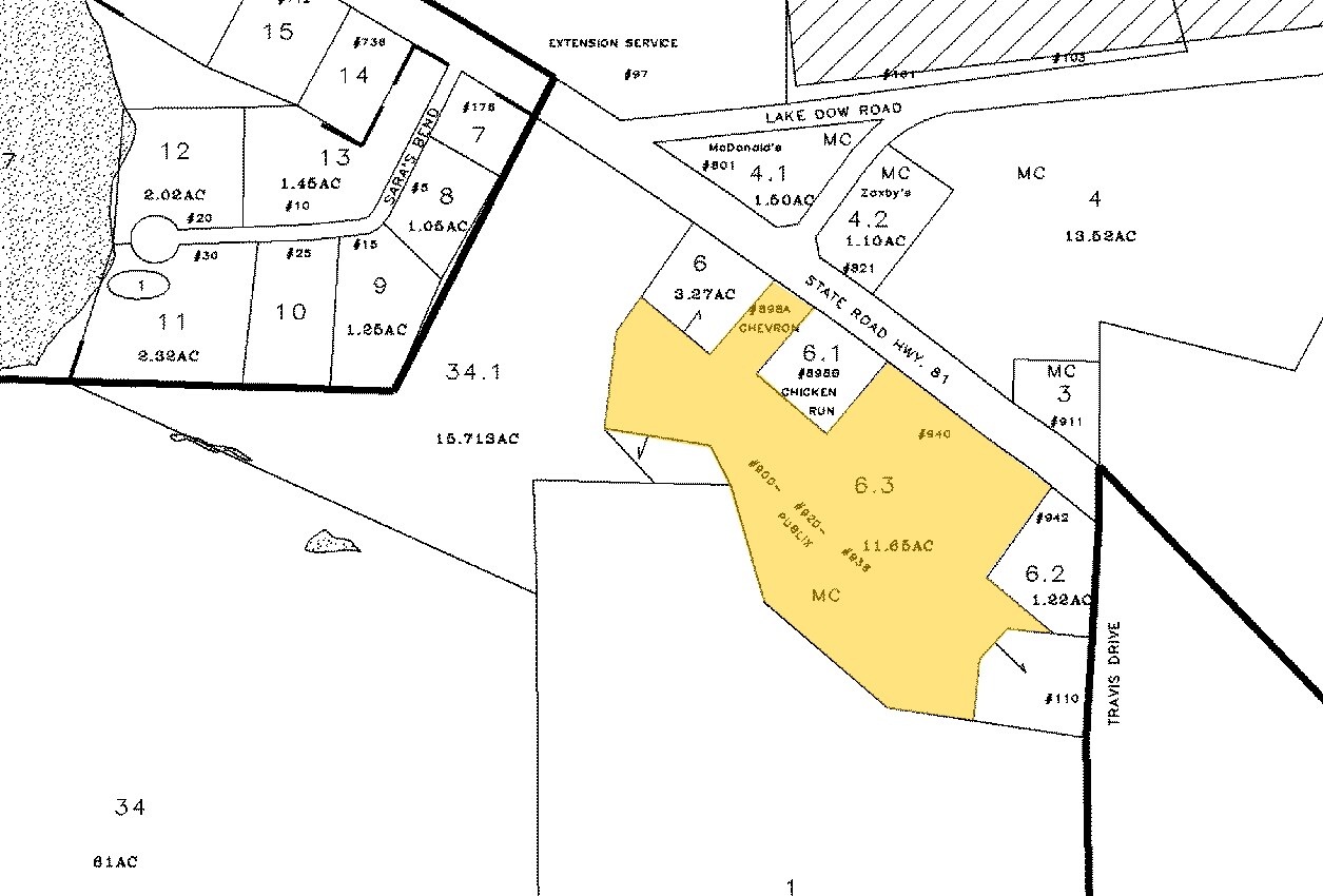 900-938 Highway 81 E, McDonough, GA for sale Plat Map- Image 1 of 1