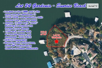 393 Gardenia Cir, Sunrise Beach, MO - AERIAL map view - Image1