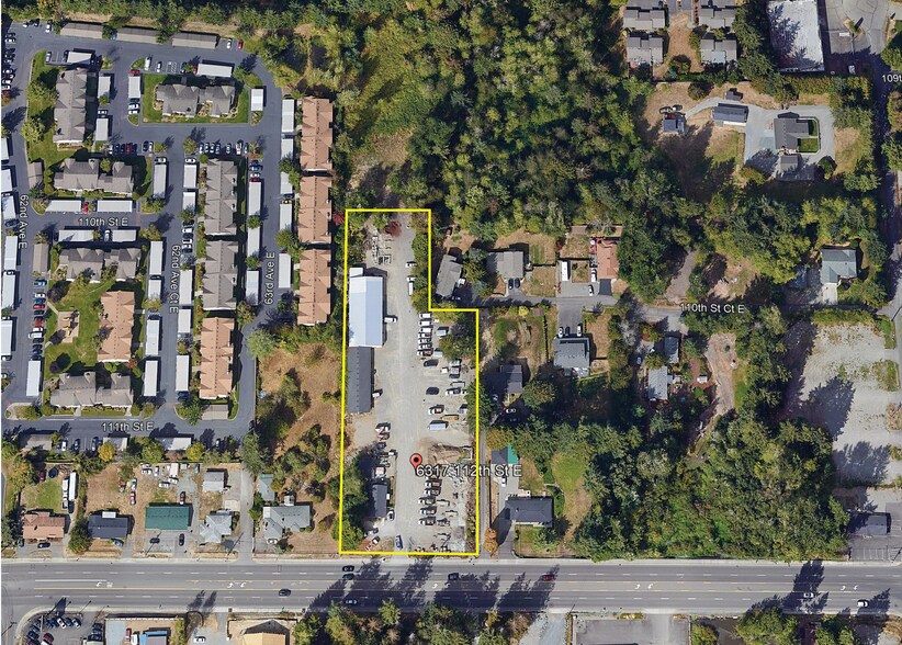 6319 112th St E, Puyallup, WA for sale - Aerial - Image 1 of 1