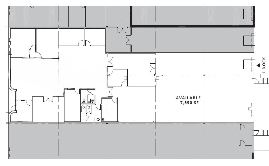 1088-1130 W Thorndale Ave, Bensenville, IL for lease Floor Plan- Image 1 of 1