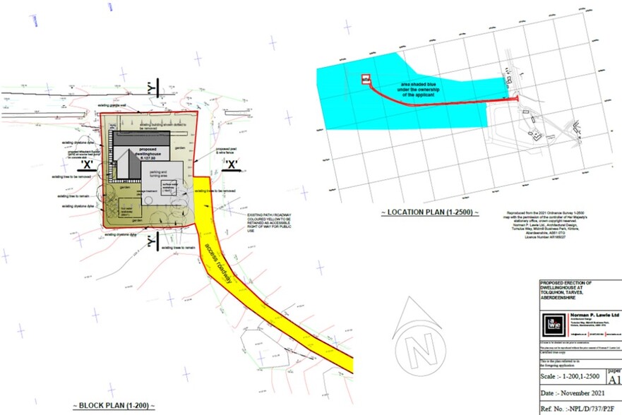 Mains of Toloquhon, Ellon for sale - Site Plan - Image 2 of 2