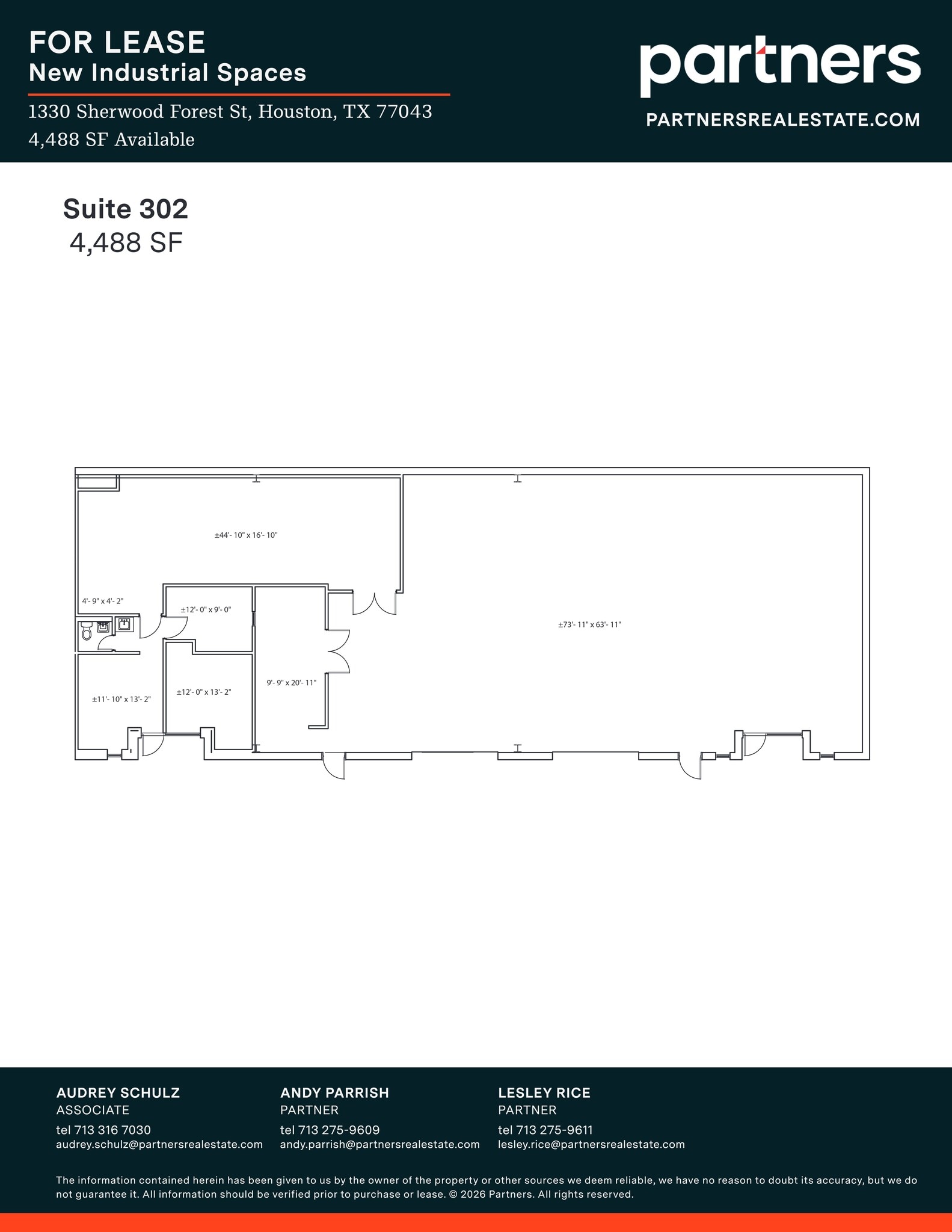 1330 Sherwood Forest St, Houston, TX for lease Site Plan- Image 1 of 1
