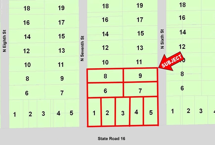 State Road 16, Saint Augustine, FL for lease - Plat Map - Image 2 of 2