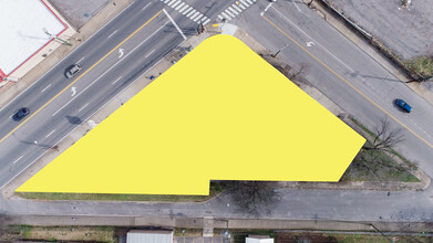 60 Wharf Ave, Nashville, TN - aerial  map view