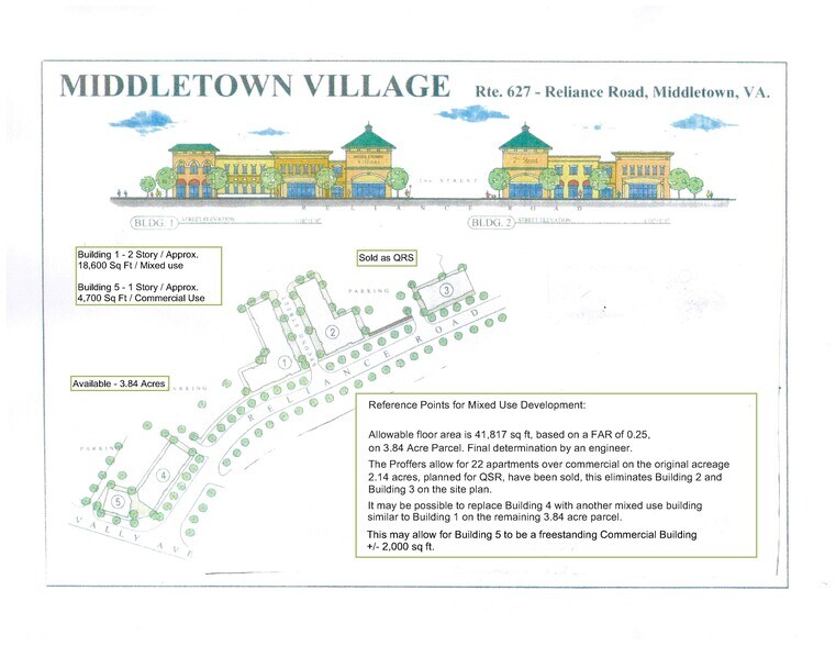 1 Reliance Rd, Middletown, VA for sale - Building Photo - Image 1 of 2