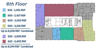 1 W Fourth St, Winston-Salem, NC for lease Floor Plan- Image 1 of 5