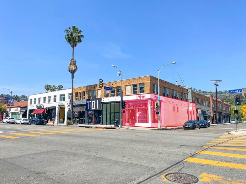 7507-7533 W Sunset Blvd, Los Angeles, CA for lease - Building Photo - Image 2 of 10