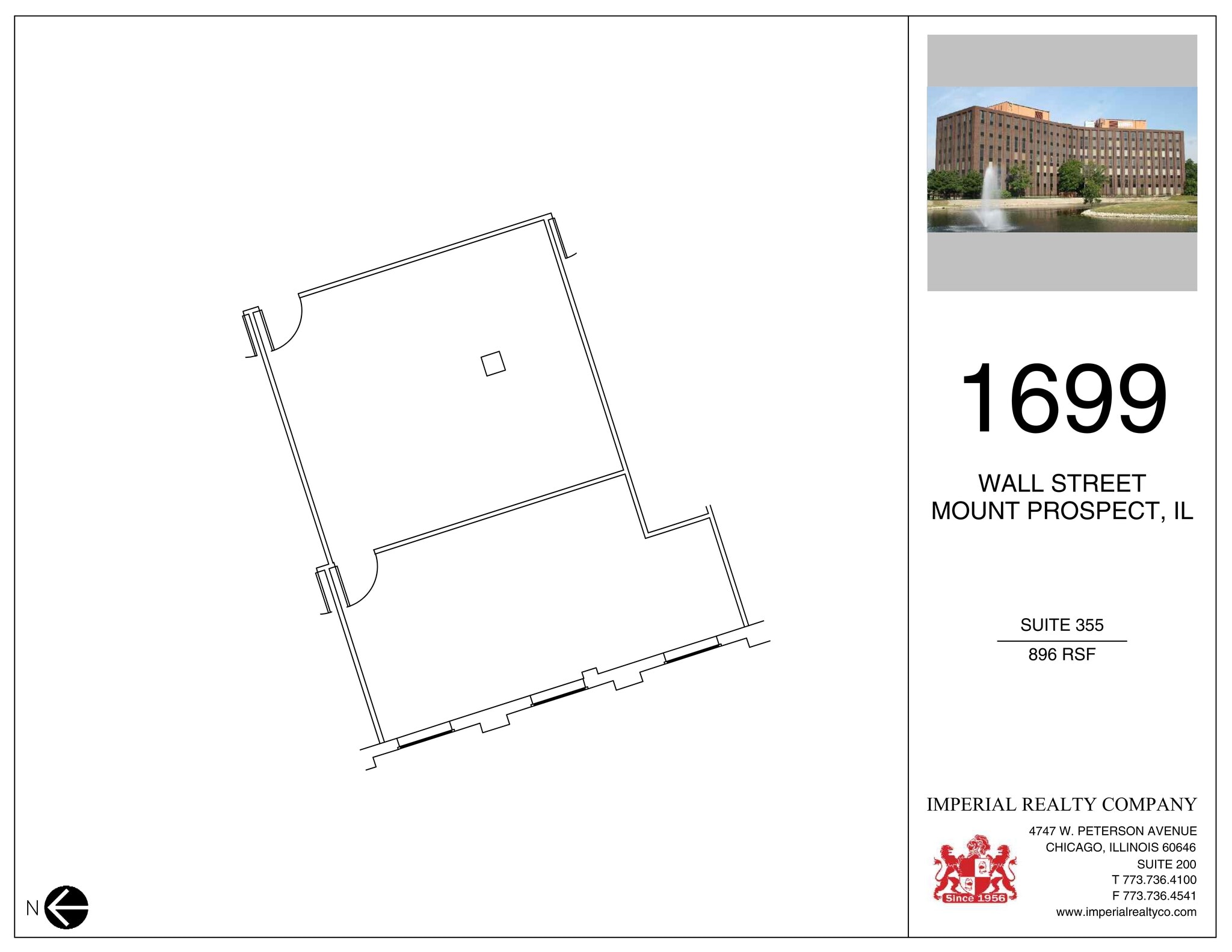 1699 Wall St, Mount Prospect, IL for lease Site Plan- Image 1 of 1