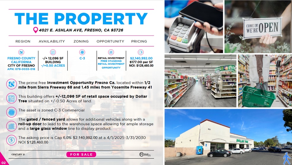 4021 E Ashlan Ave, Fresno, CA for sale - Building Photo - Image 2 of 9