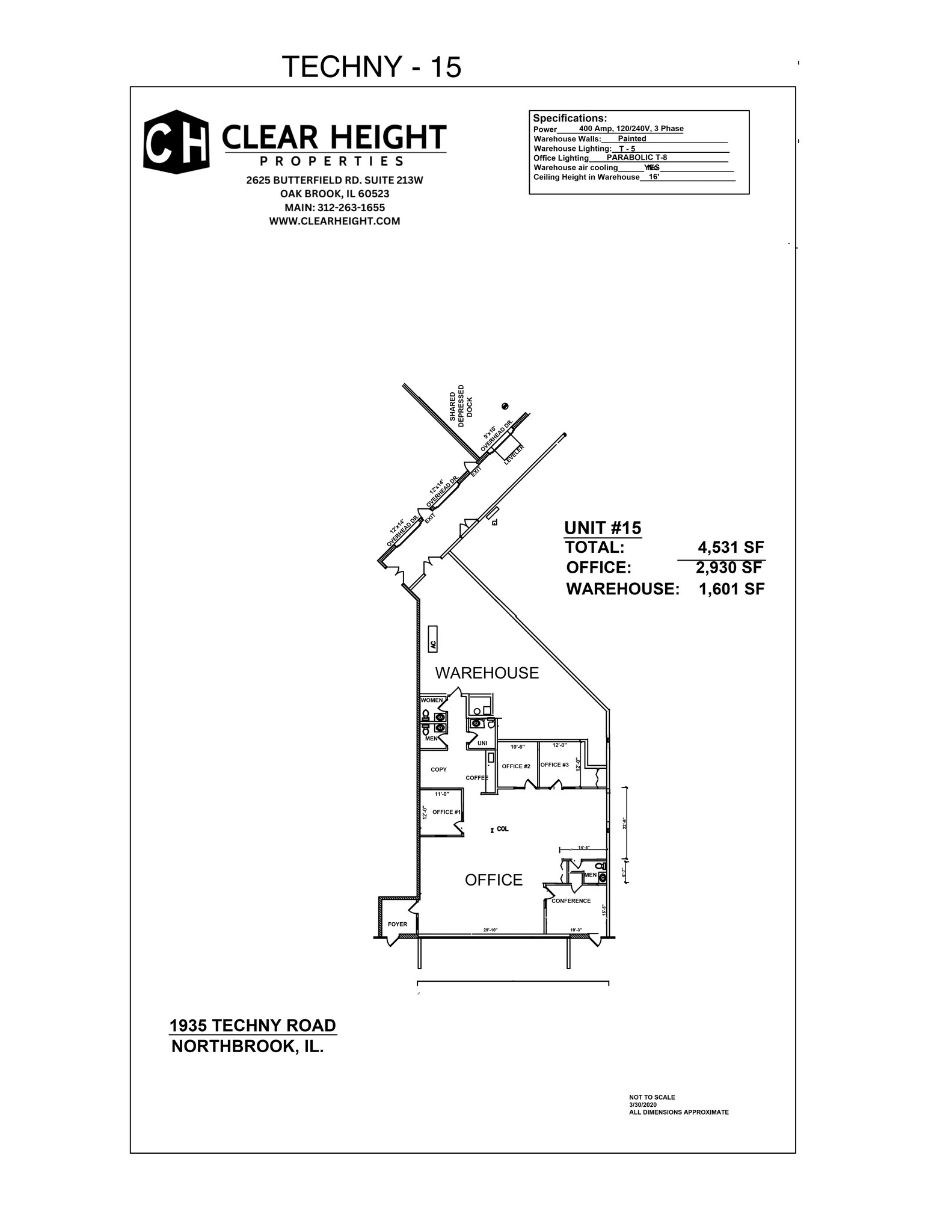 1935-1955 Techny Rd, Northbrook, IL for lease Site Plan- Image 1 of 1