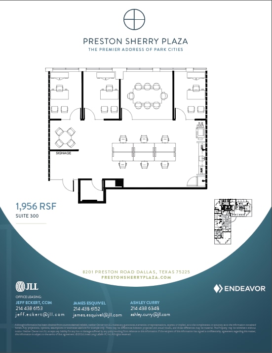 8201 Preston Rd, Dallas, TX for lease Floor Plan- Image 1 of 1